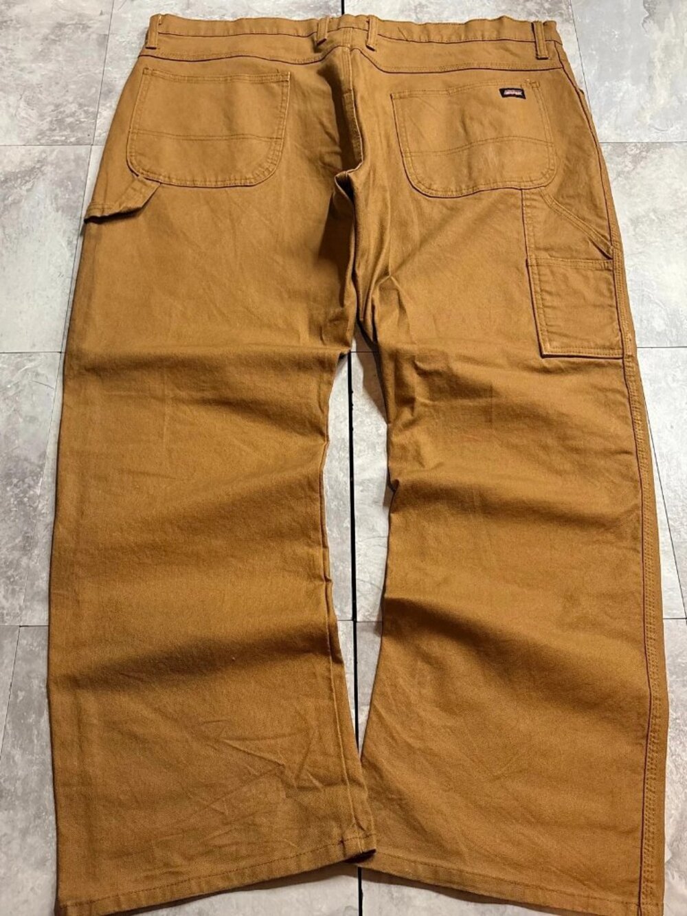 Dickies Duck Carpenter Pants 40x30 Brown